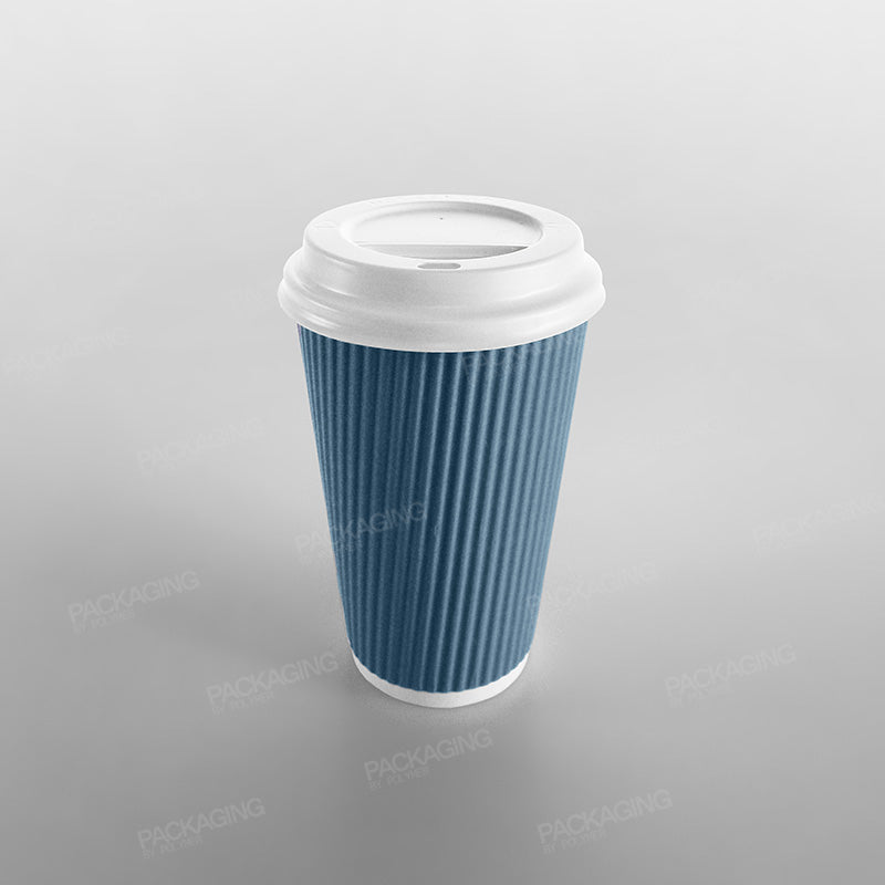 Ripple Kraft Paper Cup Hot - Various Colours