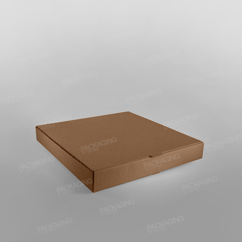 Pizza Box Brown Plain, Square