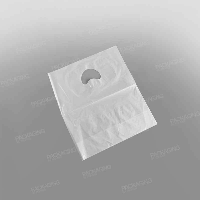 Strong Plastic Patch Handle Carrier Bags – Reusable For Supermarket & Retail