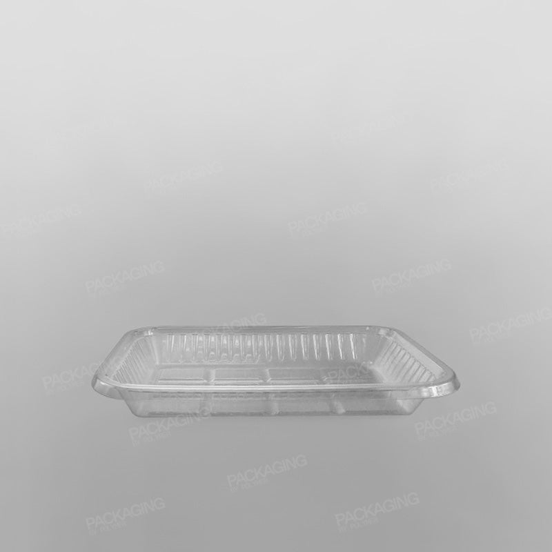 Clear Plastic Rectangular Tray