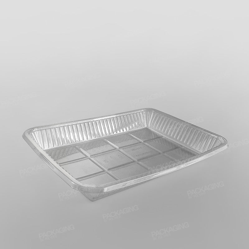 Clear Plastic Rectangular Tray