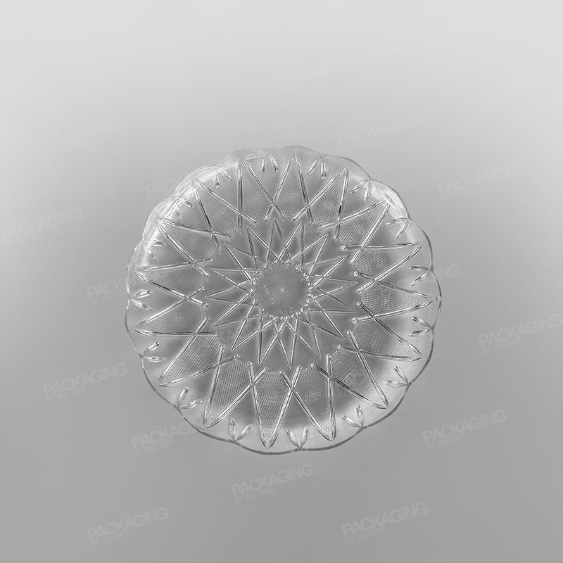 Plastic Round Tray Clear