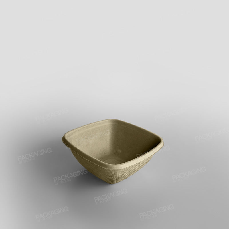 Sabert Small Square Pulp Bowl