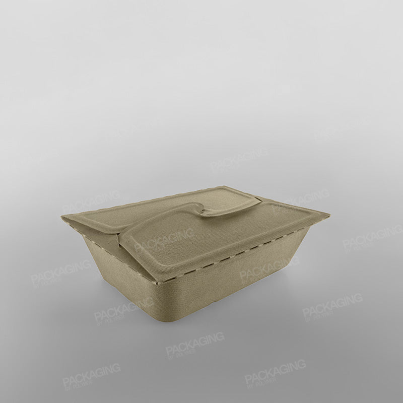 Sabert Rectangular Pulp Meal Box