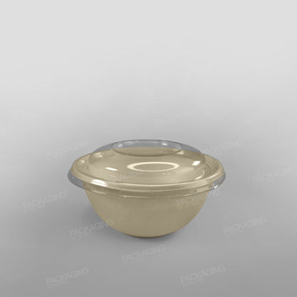 Sabert rPET Lid For Round Pulp Buddha/ Poke Bowl