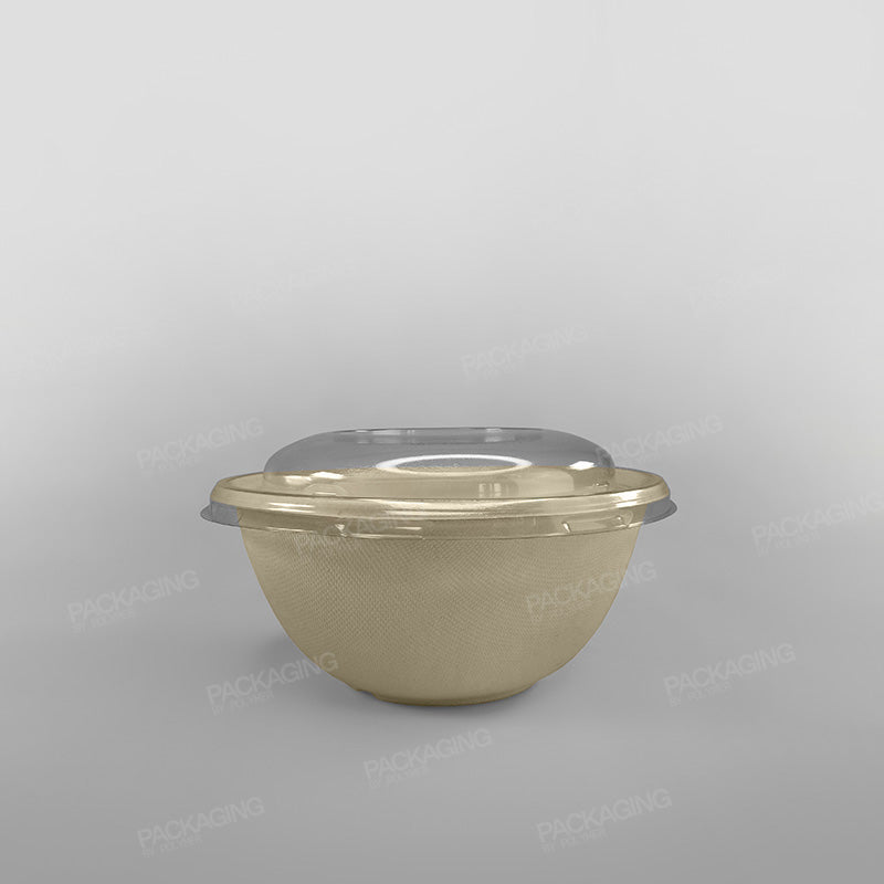 Sabert rPET Lid For Round Pulp Buddha/ Poke Bowl