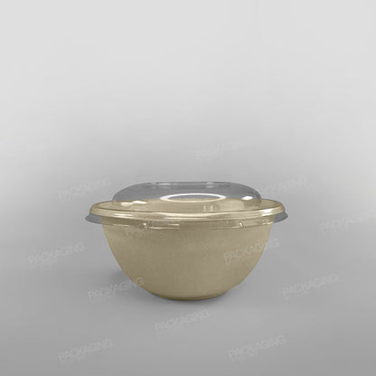 Sabert rPET Lid For Round Pulp Buddha/ Poke Bowl