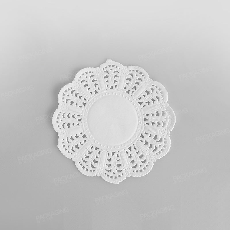 Swantex Paper Round Doily White