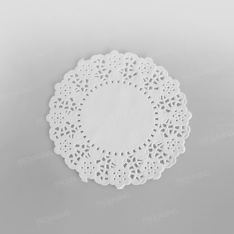 Swantex Paper Round Doily White