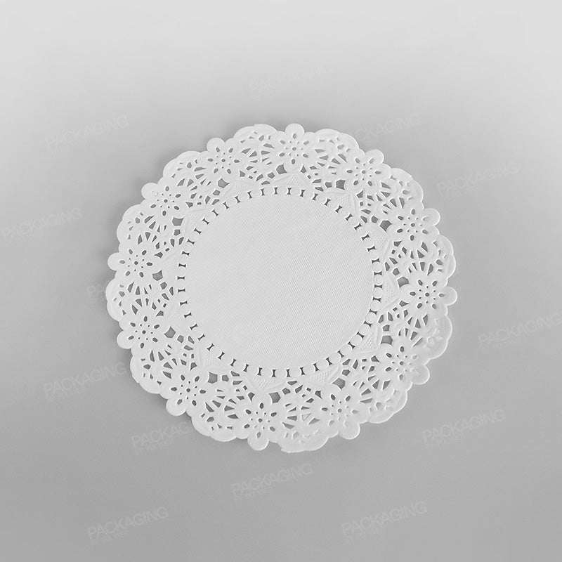 Swantex Paper Round Doily White