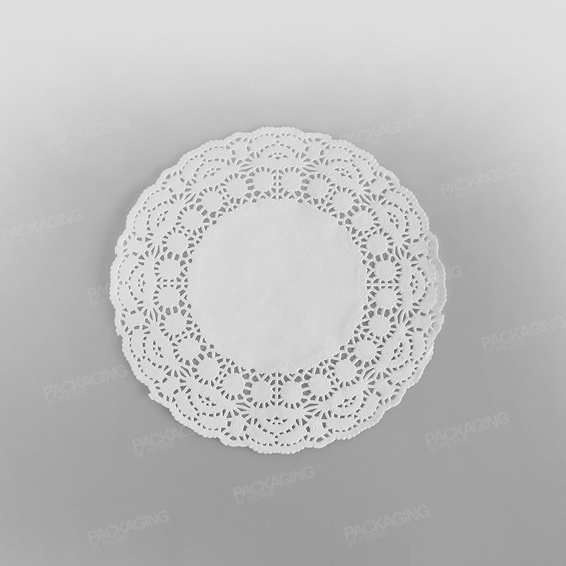 Swantex Paper Round Doily White