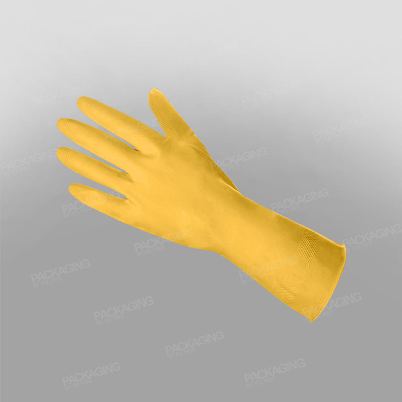 Rubber Gloves Yellow