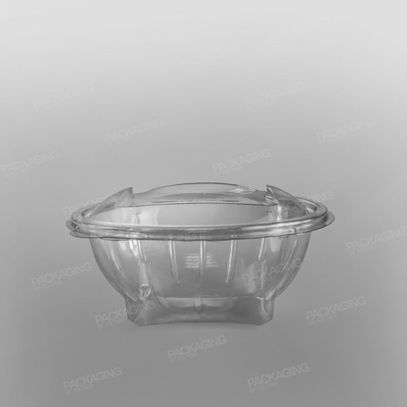 GPI Sekipack Hinged Oval Salad Bowl - 750cc/SLV750