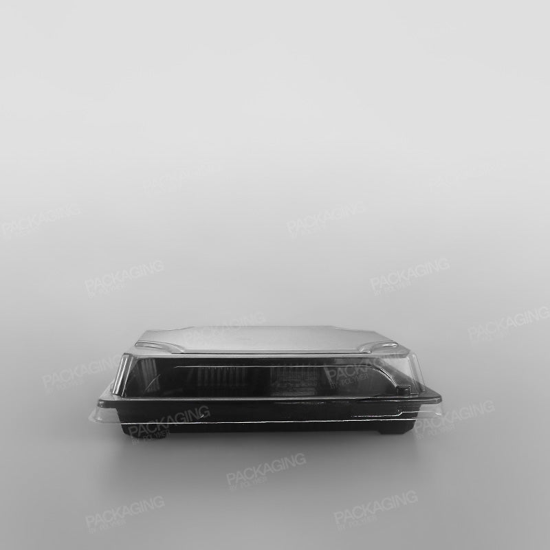 Black Sushi Container Base & Lids