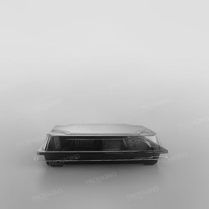 Black Sushi Container Base & Lids