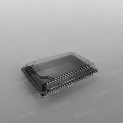 Black Sushi Container Base & Lids
