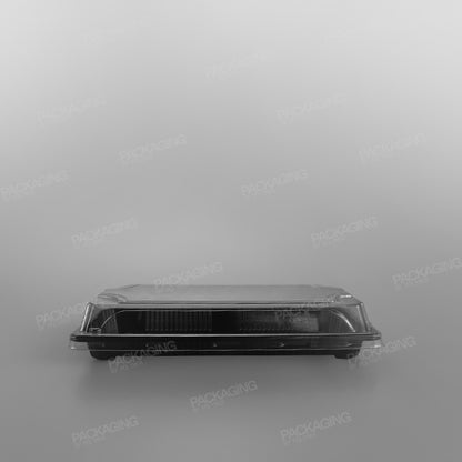 Black Sushi Container Base & Lids