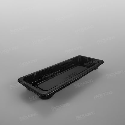 Black Sushi Container Base & Lids