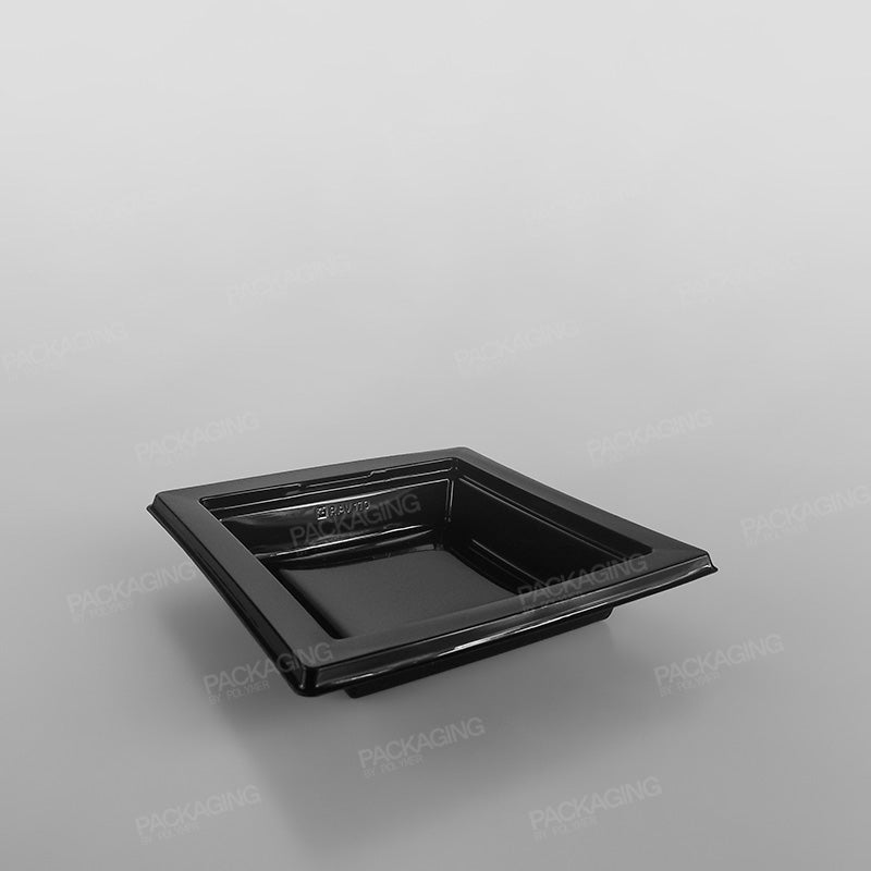 GPI Black Sushi Tray & Lids