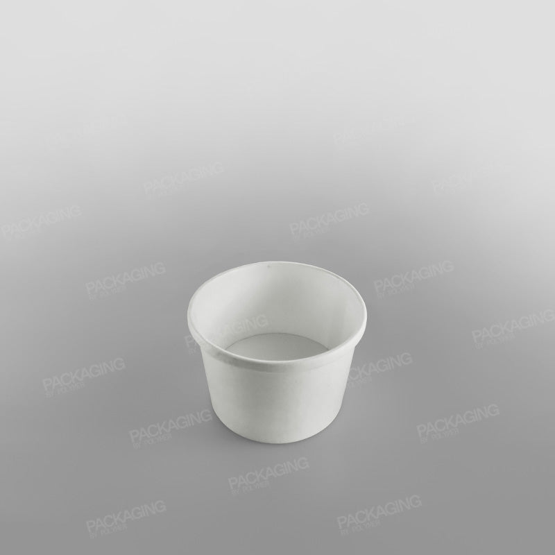 Go-Pak Paper Soup Container & Lid Combo