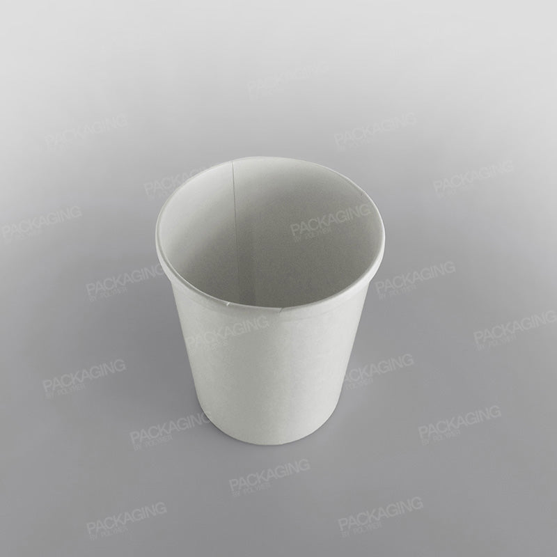 Dispo White Paper Soup Container
