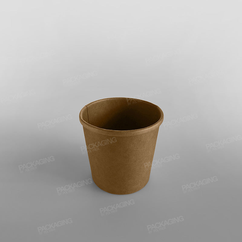 Brown Paper Soup Container