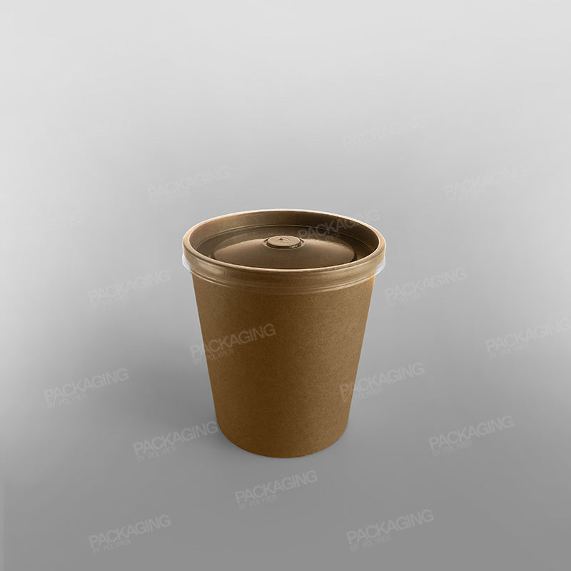 Brown Paper Soup Container