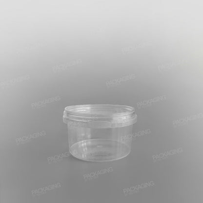 Tamper-proof Clear Round Containers & Lids