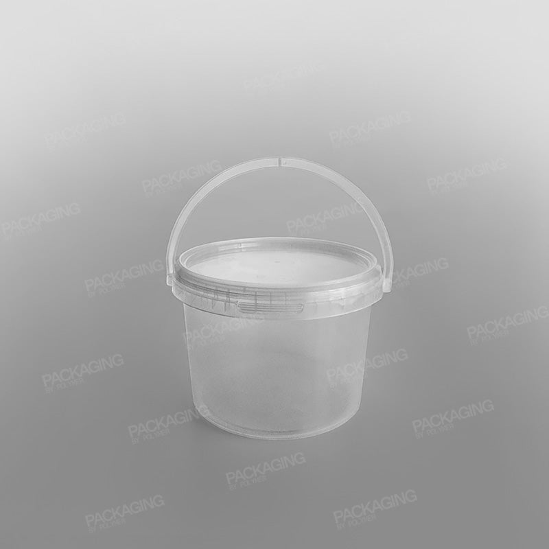 Tamper-proof Clear Buckets & Lids