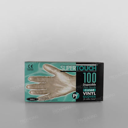 Vinyl Gloves Clear, Powder Free